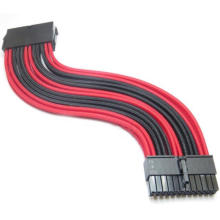 Trenza con manguito de 24 pines PSU Power Extention Cable